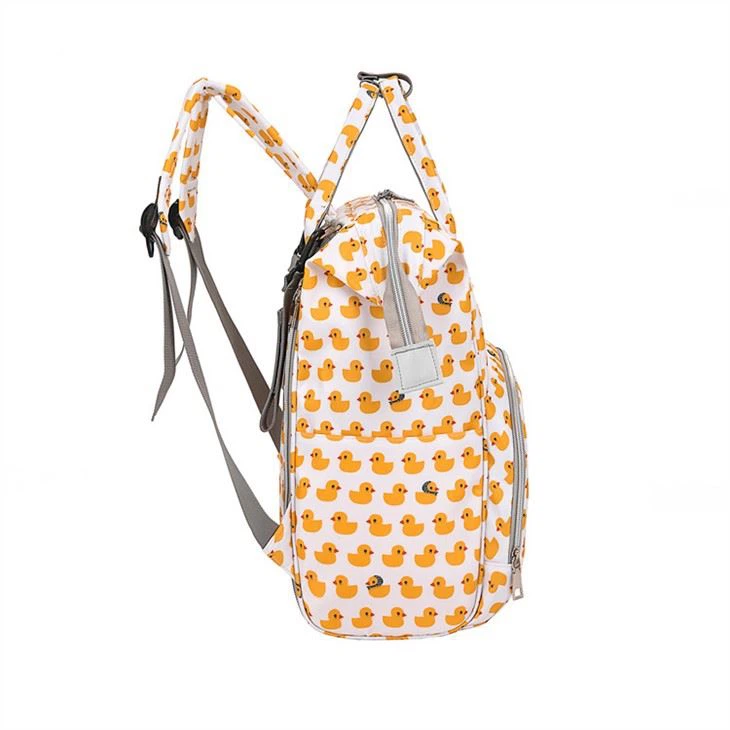 NAPPY DIAPER BAG BACKPACK-SIDE