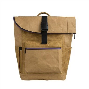 هل هناك أي حقائب ظهر ورقية مع حزام كتف مبطن؟